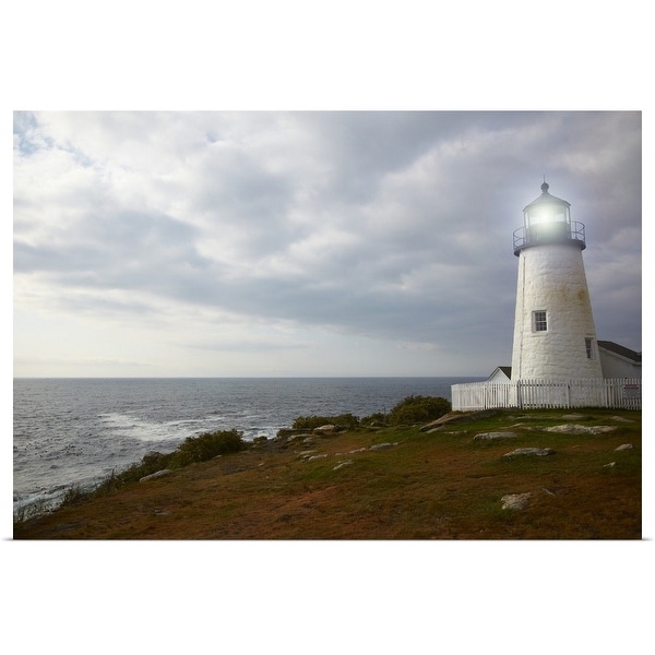 "Pemaquid Point Lighthouse" Poster Print