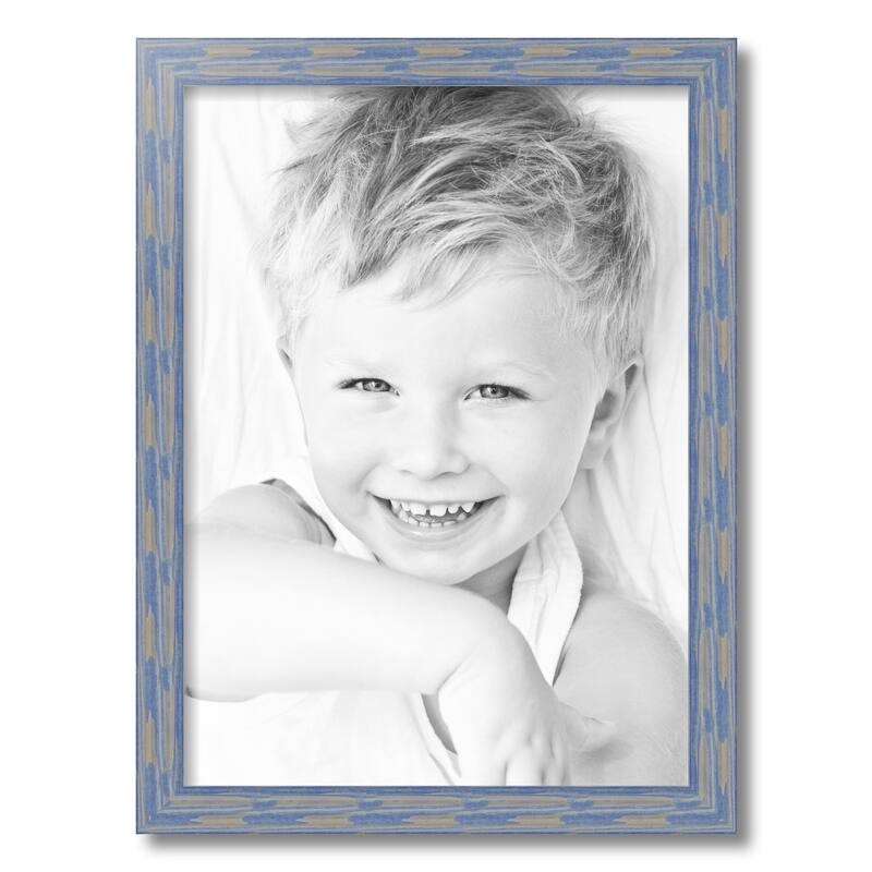 ArtToFrames Rustic Waves 16x22 Inch Picture Frame, 1.50 Inch Wood Poster Frame Available in Multiple Colors (56673-16x22)