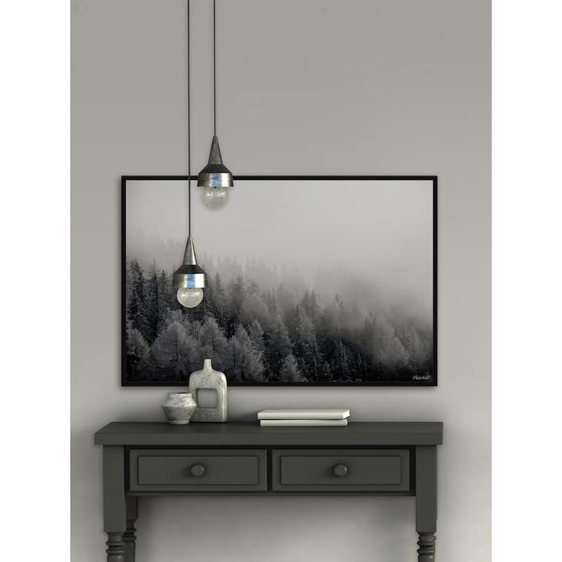 I Belong in the Forest Floater Framed Print on Canvas