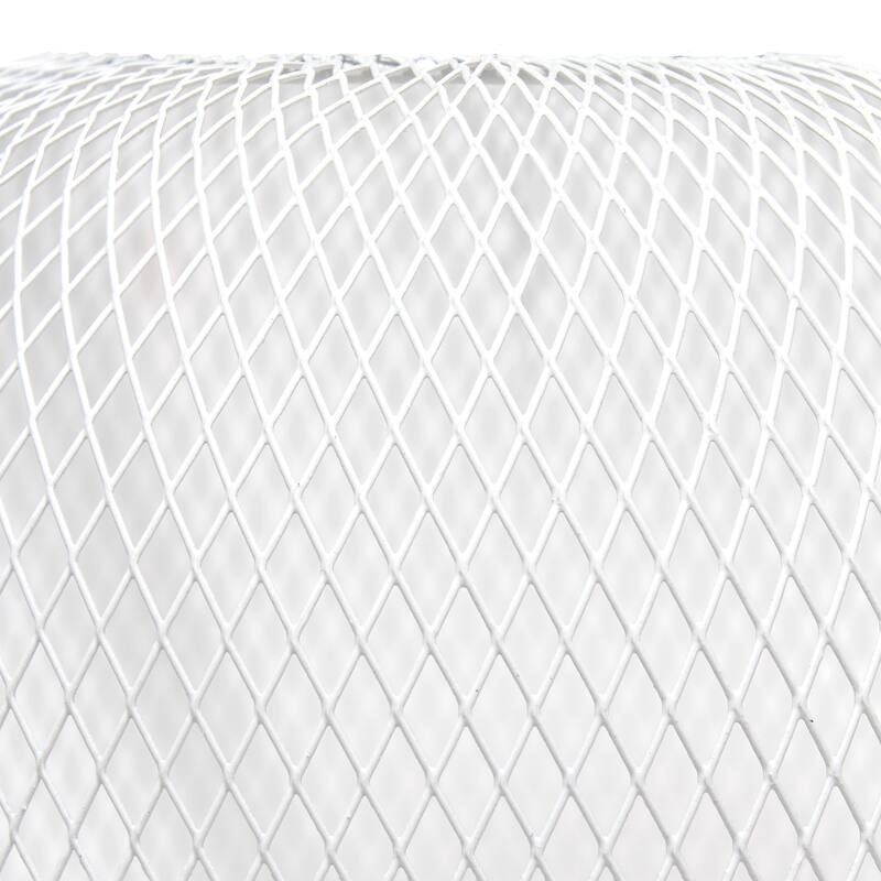 Metal Mesh Cylinder Table Lamp with On/Off Switch - 8.50 x 8.50 x 11.80 in. (L x W x H)