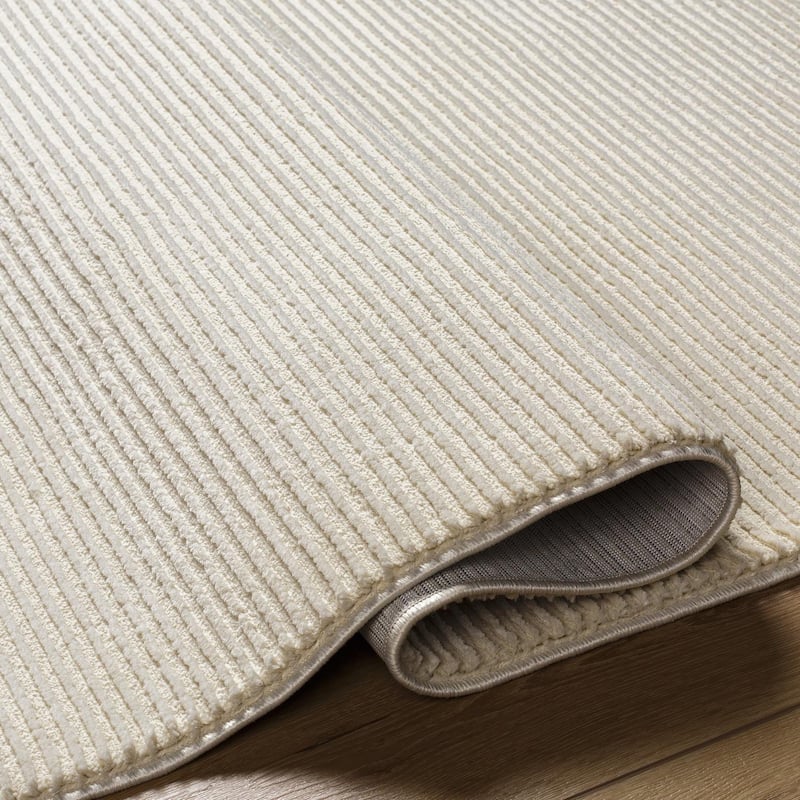 Livabliss Casual Alder Stripe Washable Area Rug