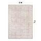 preview thumbnail 75 of 76, Vintage Washable Rug – Low Pile with Subtle Pattern, Perfect for Neutral Spaces in Living Room, Entryway, or Bedroom