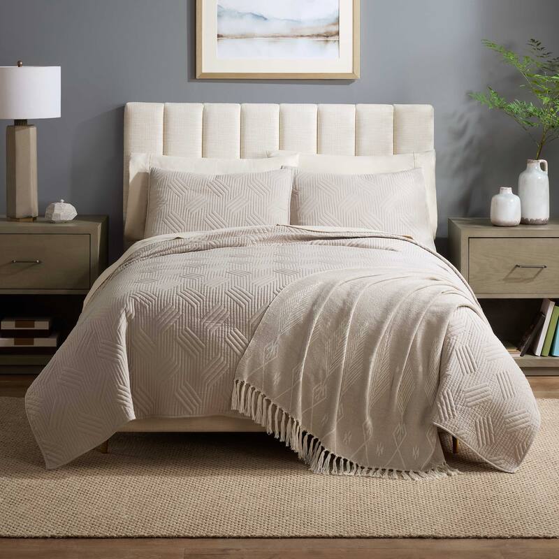 Martex Arcadia Lattice Quilt Set Bed Bath & Beyond 41771897