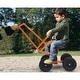 preview thumbnail 2 of 6, Heavy Duty Kid Ride-on Sand Digger Digging Excavator - Yellow