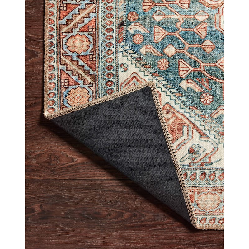 Alexander Home Dhanya Vintage Boho Medallion Rug