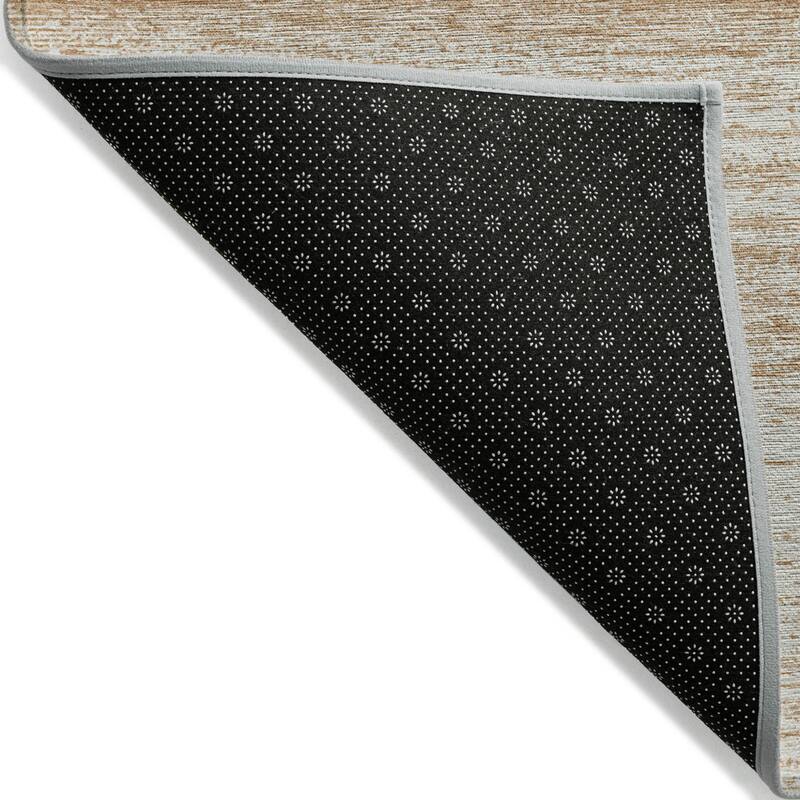 HomeRoots Striped Transitional Rectangle Outdoor Rug