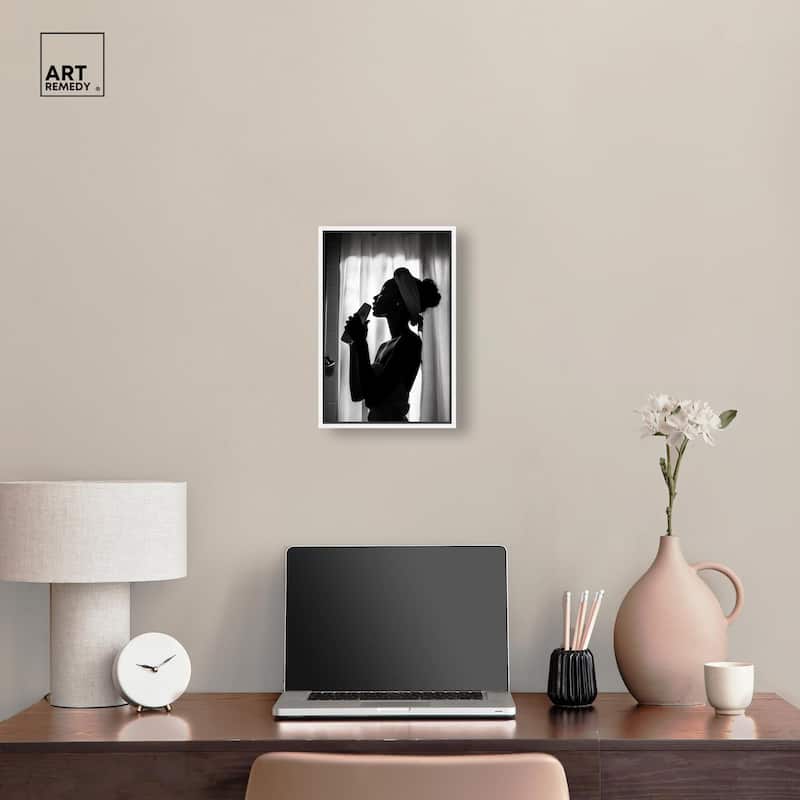Bathroom Jam Session Canvas by Art Remedy