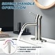 preview thumbnail 13 of 12, Single-Hole Single-Handle Bathroom Sink Faucet