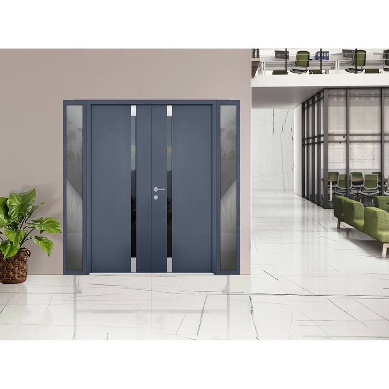 VDOMDOORS | Front Door Exterior Door | Fiberglass | Door Slab | 18x80, Custom Entry Door Steel Entry Door Prehung Exterior Door