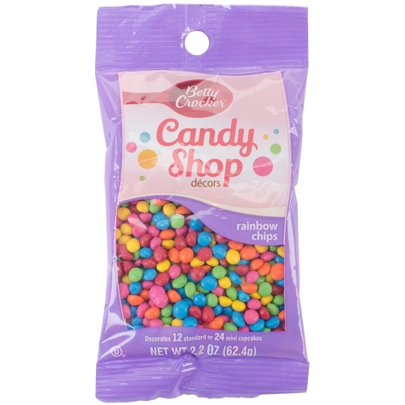 Shop Betty Crocker Candy Cake Decor 2 2oz Rainbow Chips