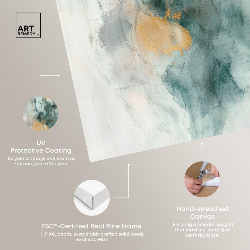 Verdant Vapors II Canvas by Art Remedy, Gallery Wrapped