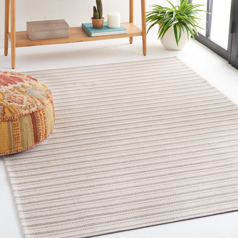 Martha Stewart by SAFAVIEH Unnie Stripe Cotton Rug