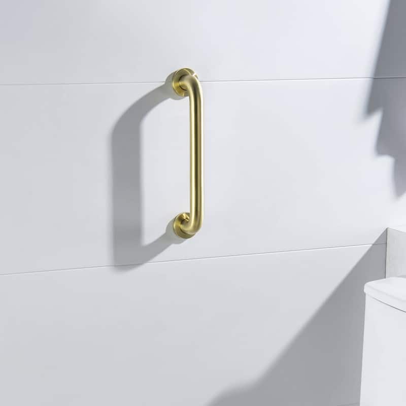 Bathroom Safety 12-Inch Length Stainless Steel Shower Grab Bar