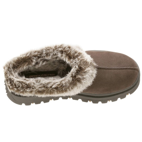 skechers women's fortress clog slipper