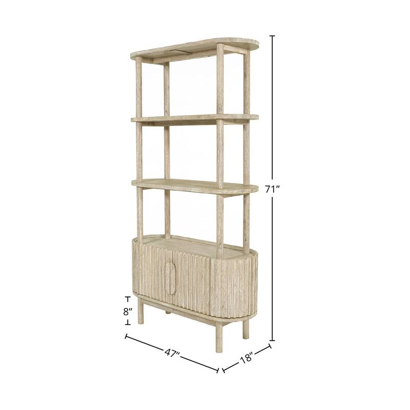 Willow Acacia Bookcase