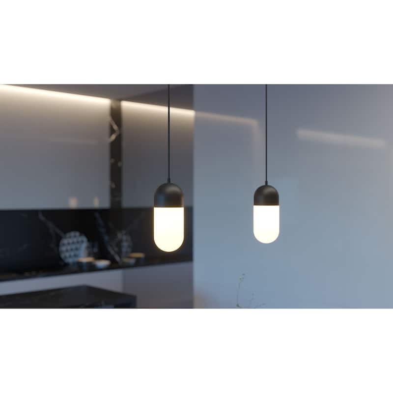 AFX Irvine 5'' LED Pendant - Black