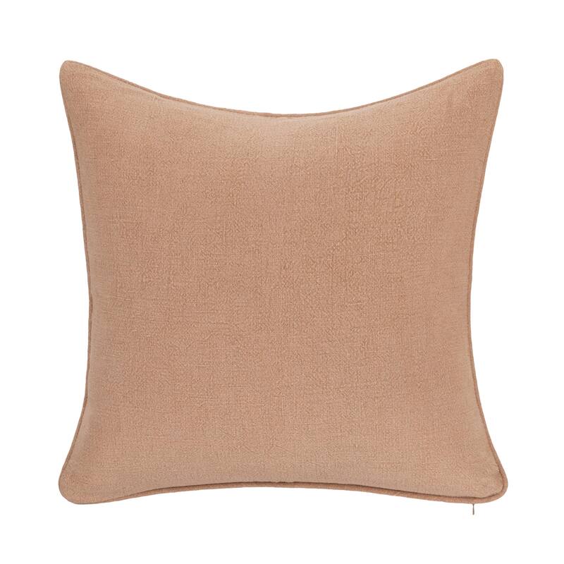 Villa by Classic Home Bedford Linen Fabric Throw Pillow
