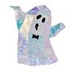 preview thumbnail 2 of 3, Prismatic Iridescent Spooky Ghost II 16", LED lights - N/A