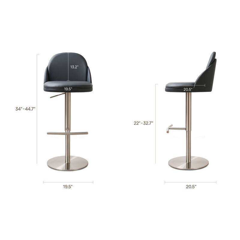 Finta 360 Degree Swivel Counter Stool