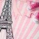preview thumbnail 8 of 7, Nourison Imagination Indoor only Pink Eiffel Tower Graphic Area Rug