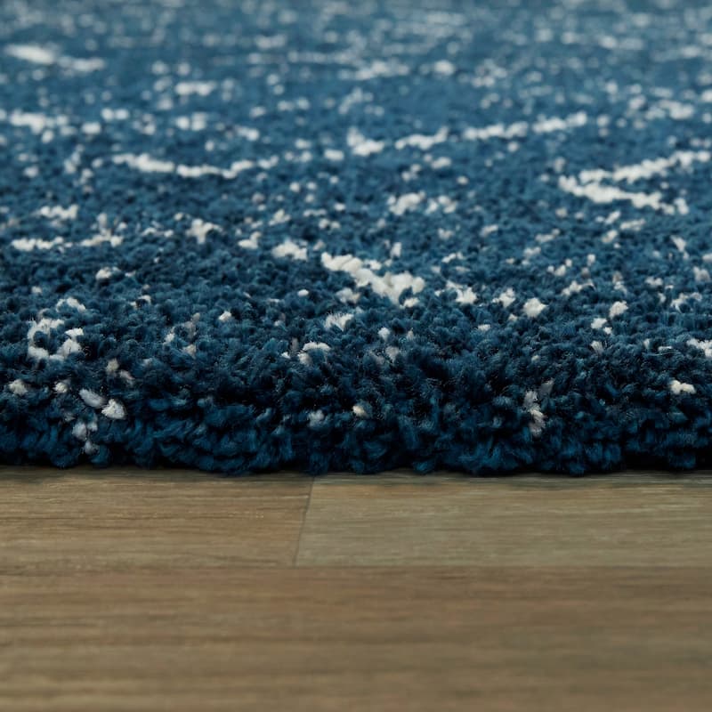 Albini Abstract Shag Area Rug