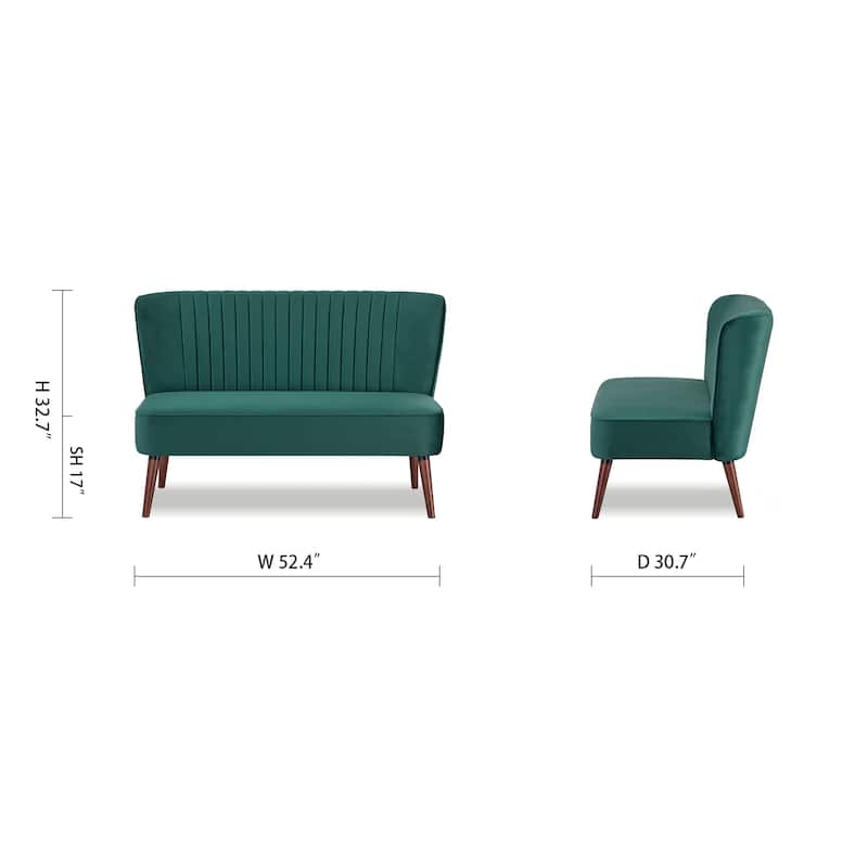 Artdeco Home - Holleywood Loveseat Sofa
