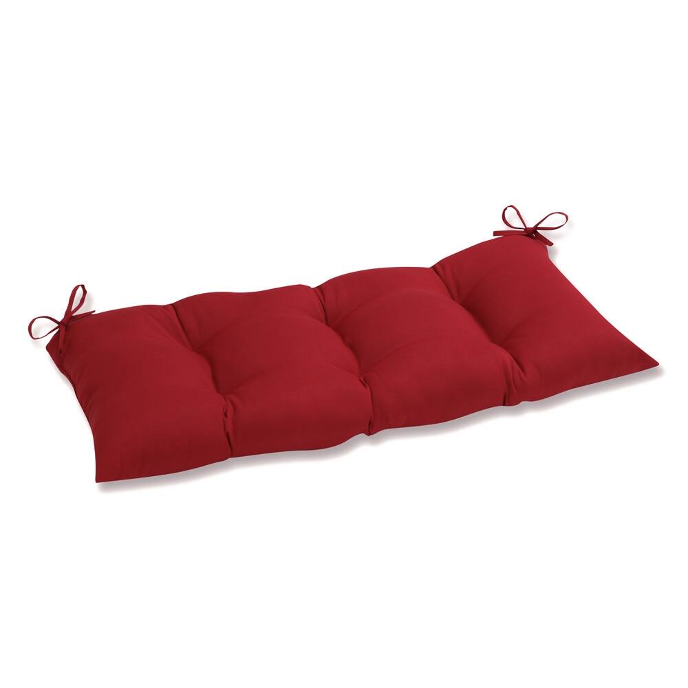 Pillow Perfect Outdoor/ Indoor Pompeii Red Swing/ Bench Cushion