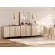 preview thumbnail 15 of 45, WAMPAT Buffet Cabinets, Modern Sideboard with Large Storage Space and T-Shaped Legs for Dinning Room, Kitchen