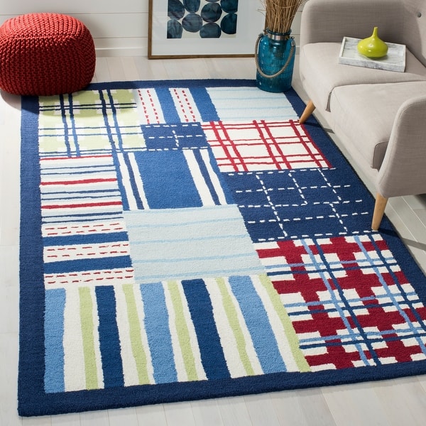 slide 2 of 21, SAFAVIEH Handmade Kids Kornilia Wool Rug