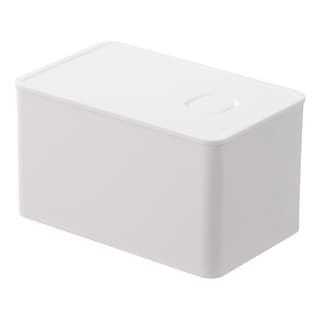 Yamazaki Home Vacuum-Sealing Butter Dish, Polypropylene, 700ml - L 3.62 x W 5.79 x H 3.35 inches