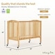 preview thumbnail 3 of 4, Dream On Me Folding Full Size Convenience Crib