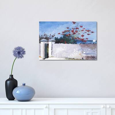 iCanvas "A Wall, Nassau, 1898" by Winslow Homer Canvas Print