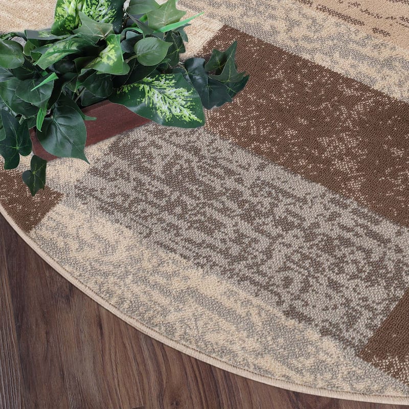 Superior Rockwood Patchwork Indoor Area Rug or Runner