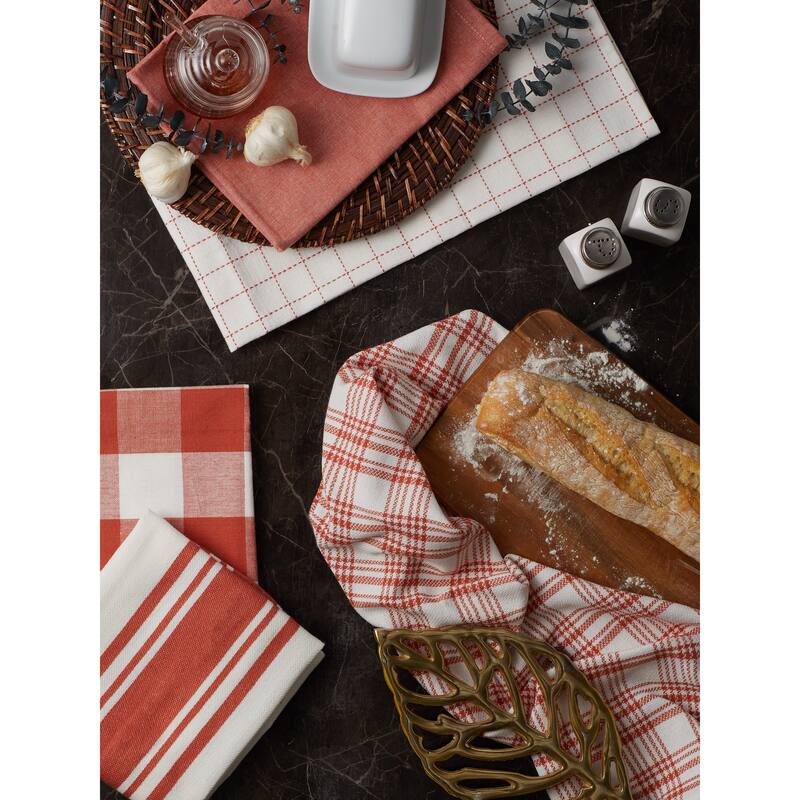 DII Asst Vintage Everyday Dishtowel (Set of 5)