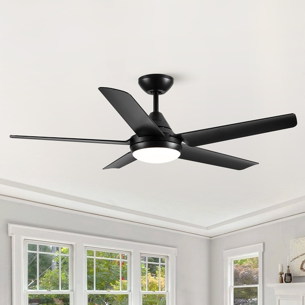 Black ceiling fan with remote discount