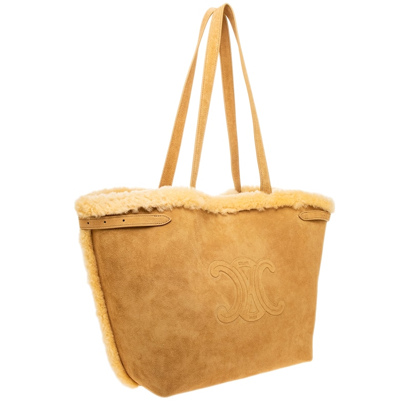 Celine Medium Cabas Anais in Suede
