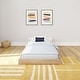 preview thumbnail 16 of 14, Max and Lily Mid Century Modern Twin Floor Bed
