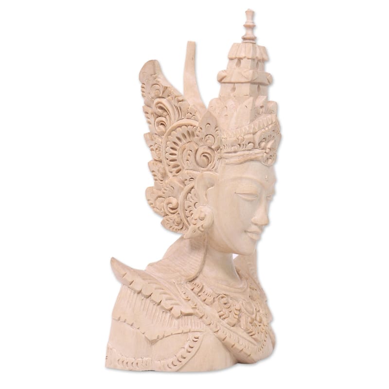 Novica Handmade Rama Wood Sculpture