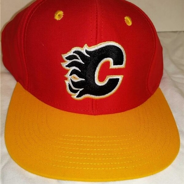 calgary flames retro hat