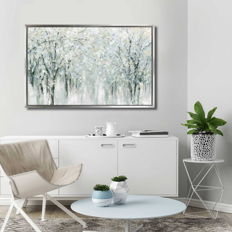"Winter Mist" by Carol Robinson Print on Floating Canvas