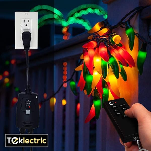 Shop Outdoor Remote Control Outlet With Wireless Remote And