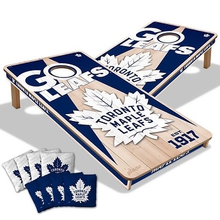 Toronto Maple Leafs NHL 2x4 Cornhole Board Set