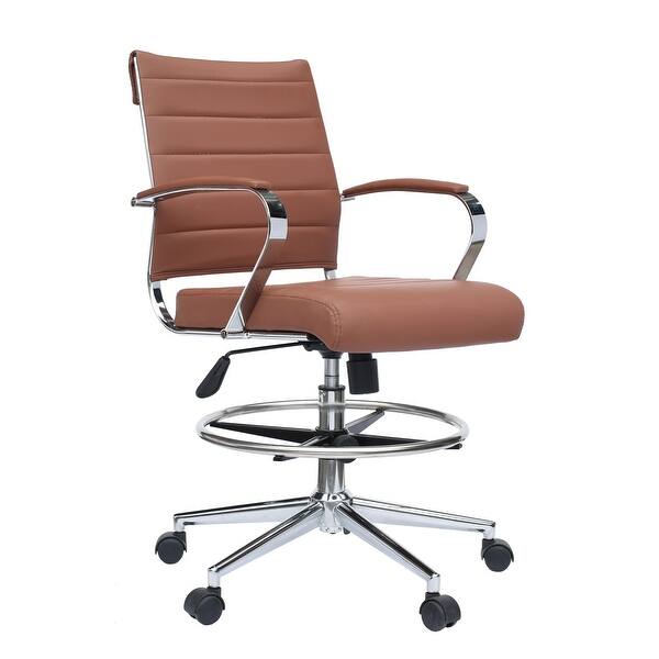 Shop Modern Designer Ergonomic Office Drafting Chair With Arms