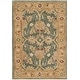 preview thumbnail 11 of 14, SAFAVIEH Handmade Antiquity Donie Traditional Oriental Wool Rug 2' x 3' - Teal Blue/Taupe - Rectangle