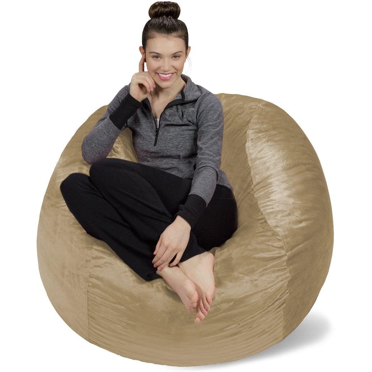 Foam Bean Bag Chair Set | 3D Model Collection