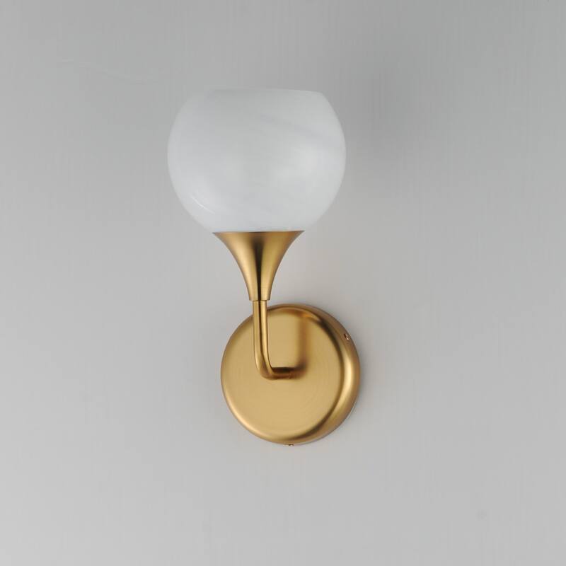Maxim 21221MR Neve 12" Tall 1 Light Wall Sconce