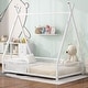 preview thumbnail 2 of 38, Metal house triangular structure platform bed