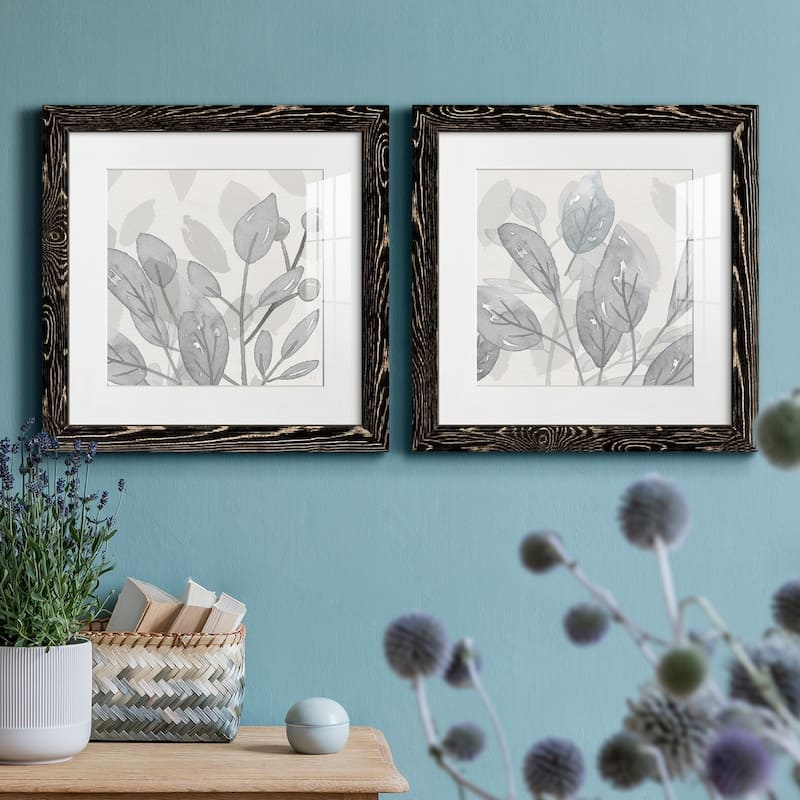 Shadow Leaves I-Premium Framed Print - Ready to Hang