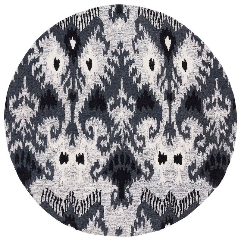 SAFAVIEH Handmade Ikat Engeltje Bohemian Wool Rug