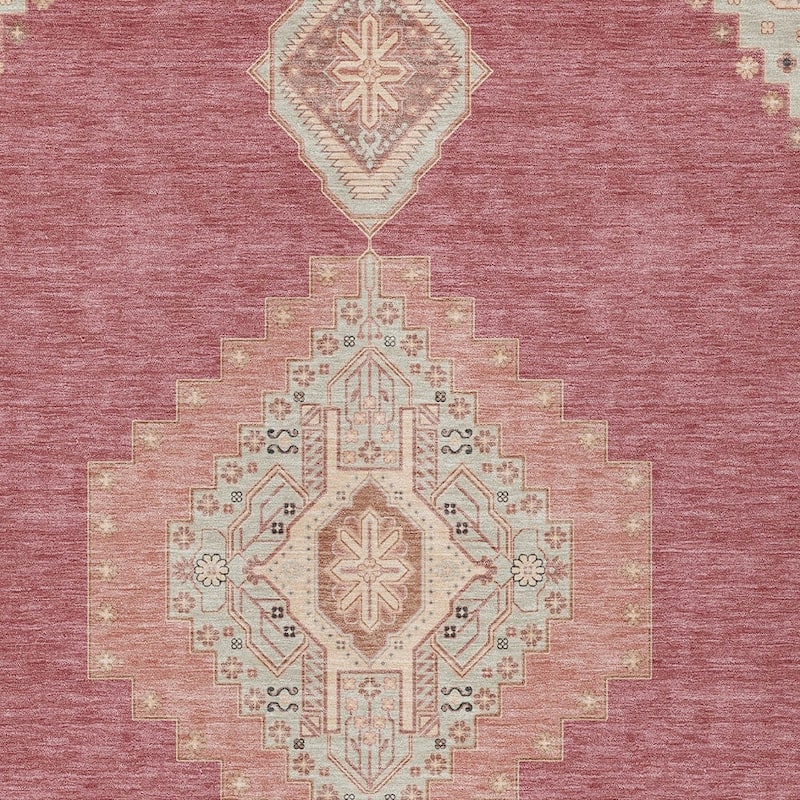 HomeRoots Oriental Traditional Rectangle Outdoor Rug